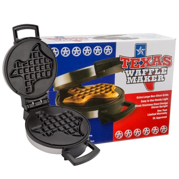 The Texas Shaped Belgan Waffle Maker / Iron Review | Easy Kitchen