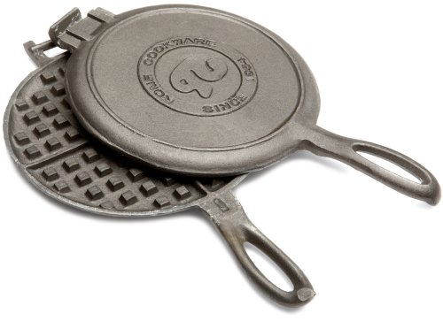 cast iron waffle maker