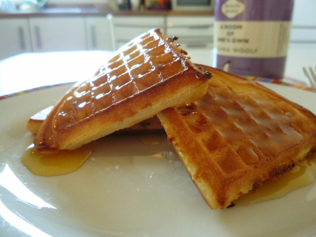 Crispy waffles